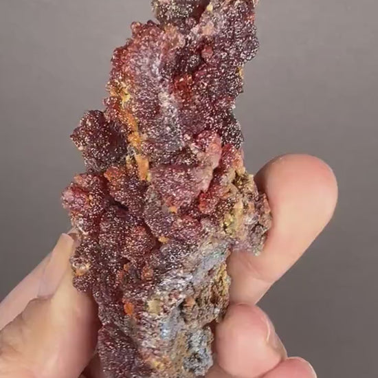 Red-Orange Zincite Specimen, Zincite Crystal