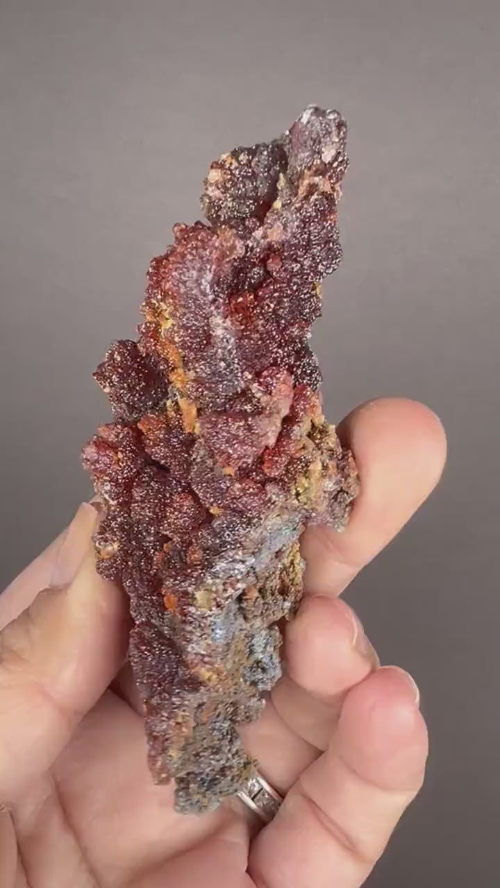 Red-Orange Zincite Specimen, Zincite Crystal