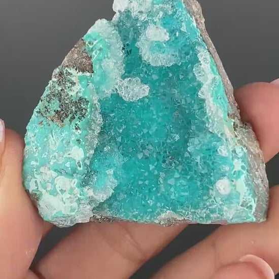 Blue Sparkles! Gorgeous Druzy Blue Chrysocolla Crystal