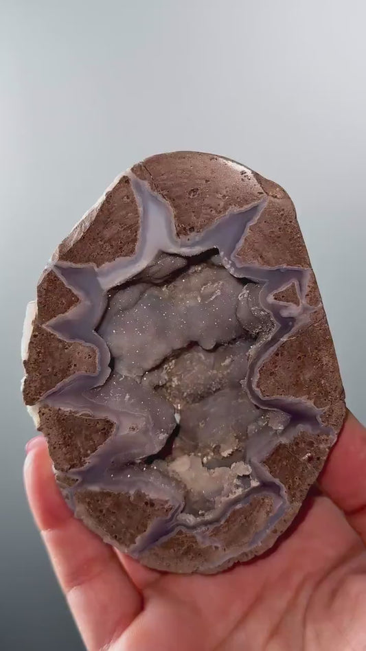 Dugway Geode, Blue Dugway Agate