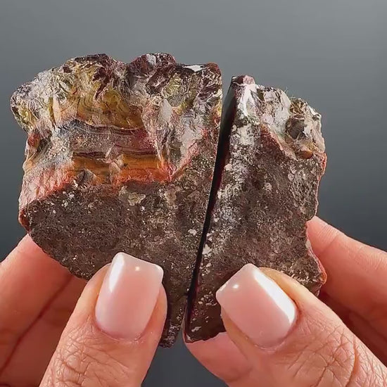 Dreamy Agate Pairs! Susuz Agate from Ankara, Turkey