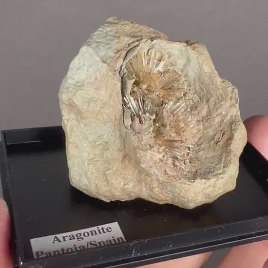 Brown Aragonite Star Mineral Specimen