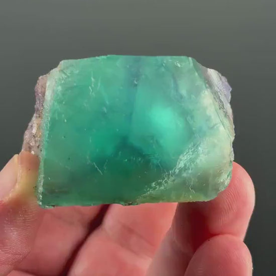 Blue Fluorite Specimen from Germany, Fluorite Crystal