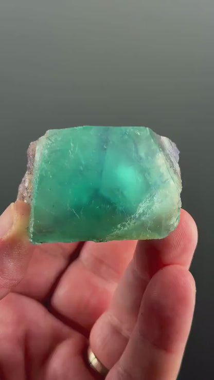 Blue Fluorite Specimen from Germany, Fluorite Crystal