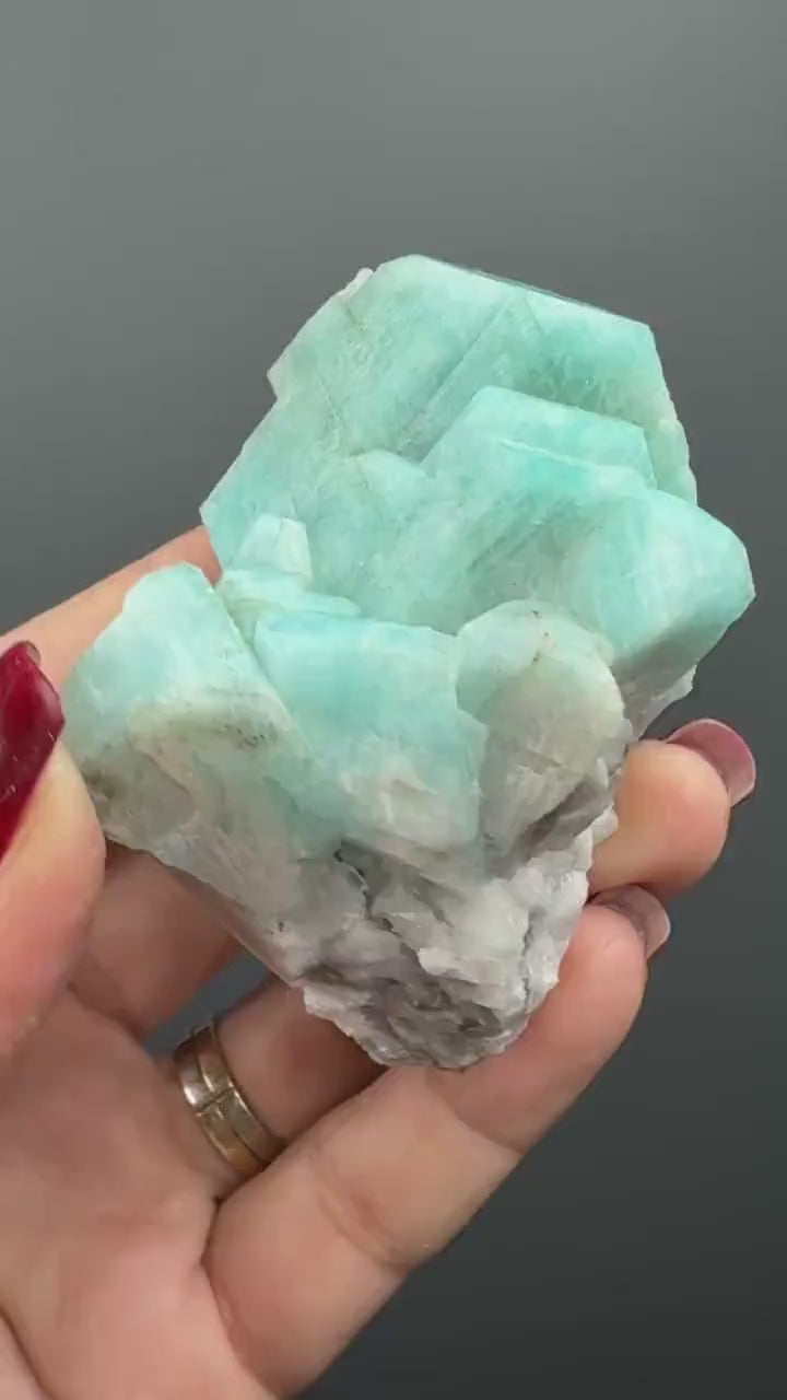 Green Amazonite Crystal