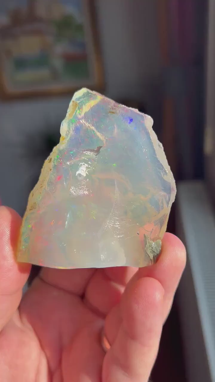 High Quality!Ethiopian Opal Rough, Natural Opal Rough