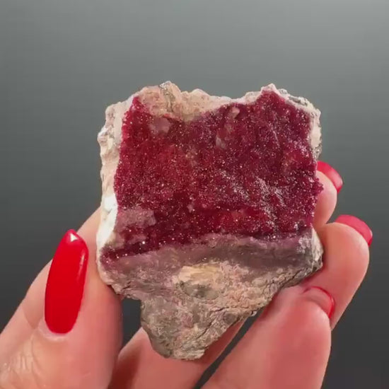 Roselite Crystal Cluster