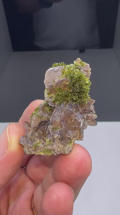 Axinite with Epidote Specimen