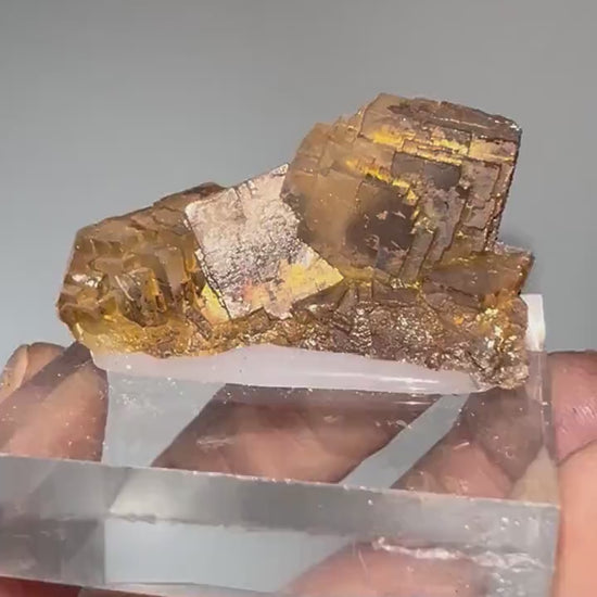 Iridescent  Fluorite Specimen from Pakistan