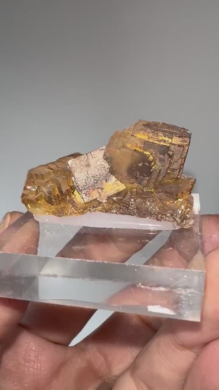 Iridescent  Fluorite Specimen from Pakistan