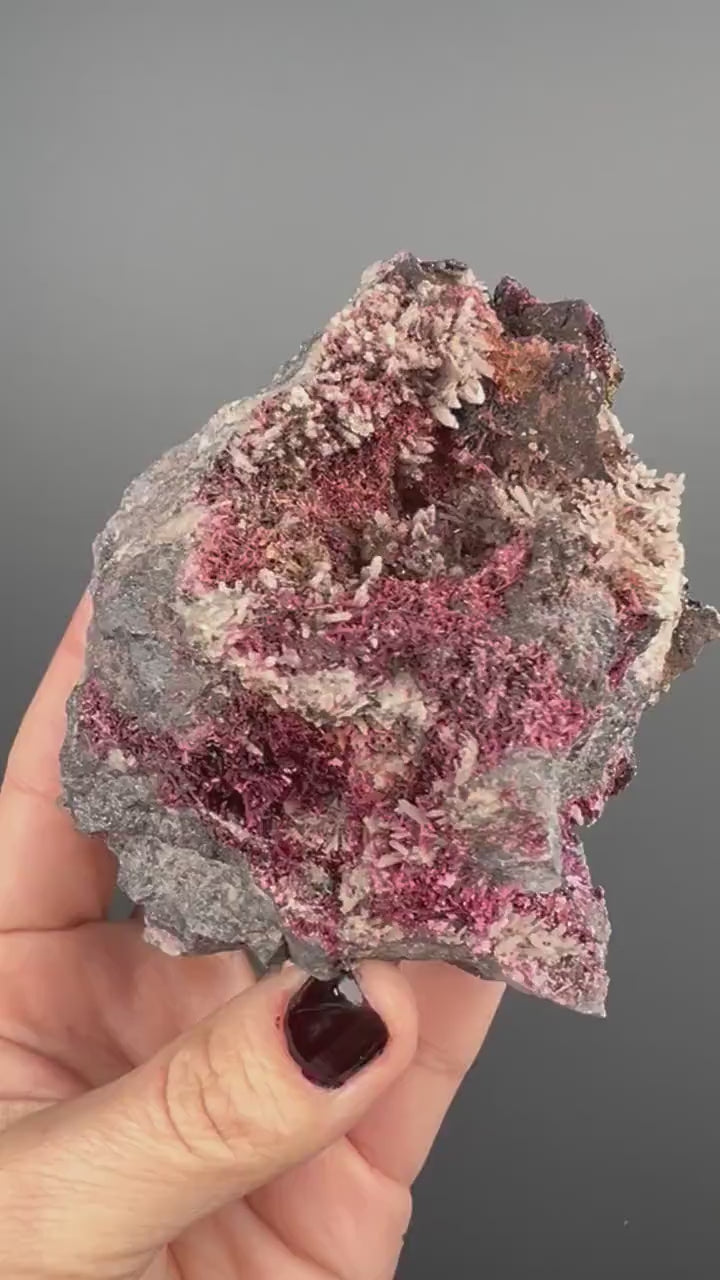 New Stock!Pink Erythrite Crystal Cluster