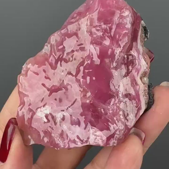 Emotional Healing!Amazing Color Pink Cobalto Calcite  from Morocco