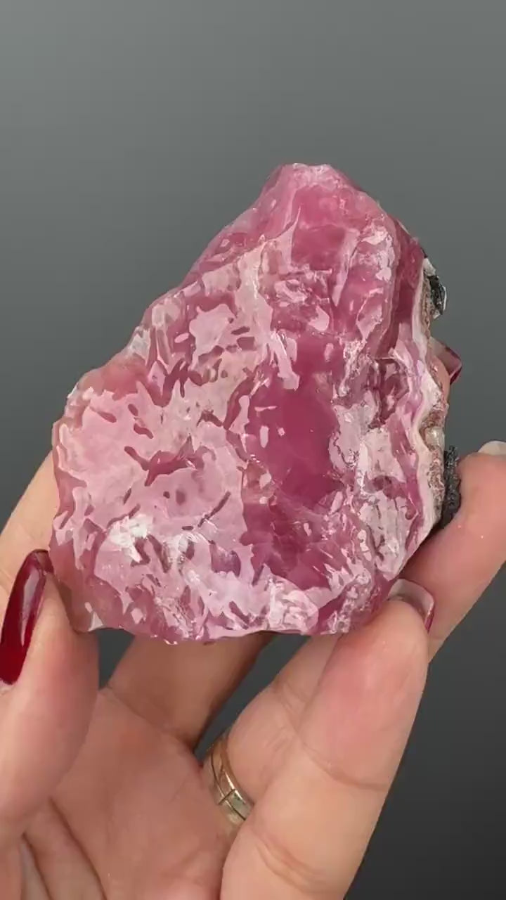 Emotional Healing!Amazing Color Pink Cobalto Calcite  from Morocco