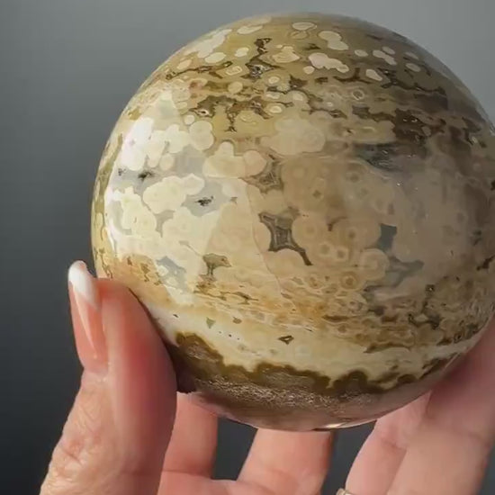 Ocean Jasper Sphere- 82 mm