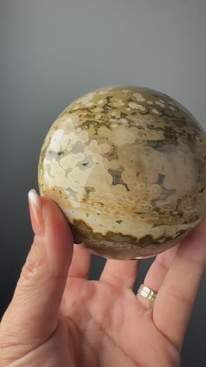 Ocean Jasper Sphere- 82 mm