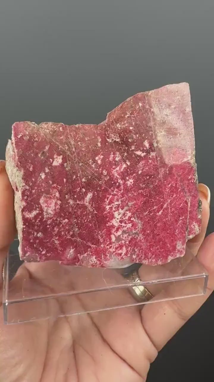 Polished THULITE Crystal