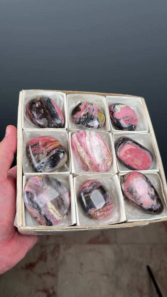 Dendritic Strawberry Opal Crystal Lot