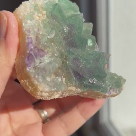 Perfect Piece! Octahedral De An Fluorite Specimen