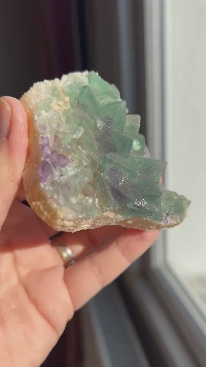 Perfect Piece! Octahedral De An Fluorite Specimen