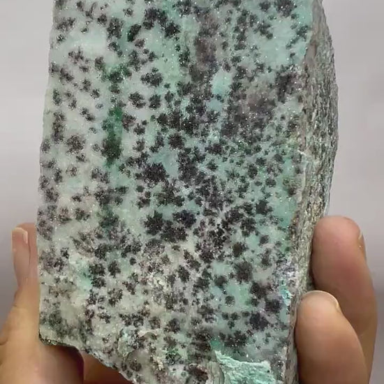 Wow!!!Druzy  Blue Chrysocolla with Dendritic Malachite and Manganese Specimen