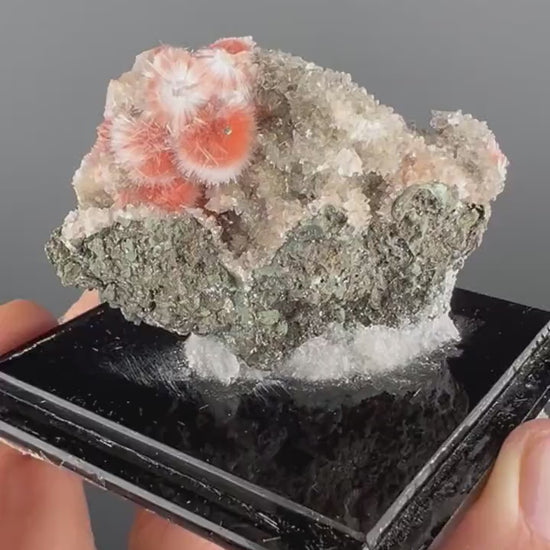 Amazing Orange Thomsonite Specimen from India