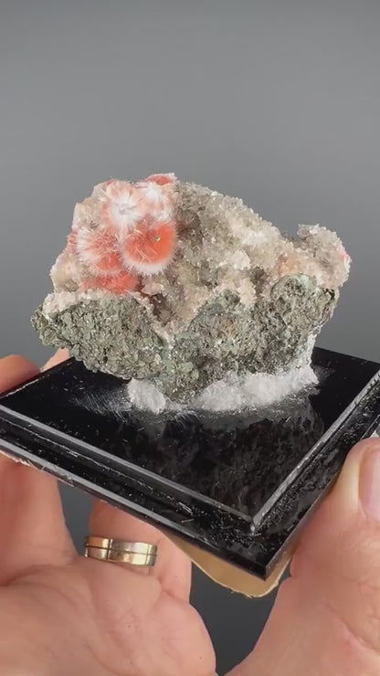 Amazing Orange Thomsonite Specimen from India