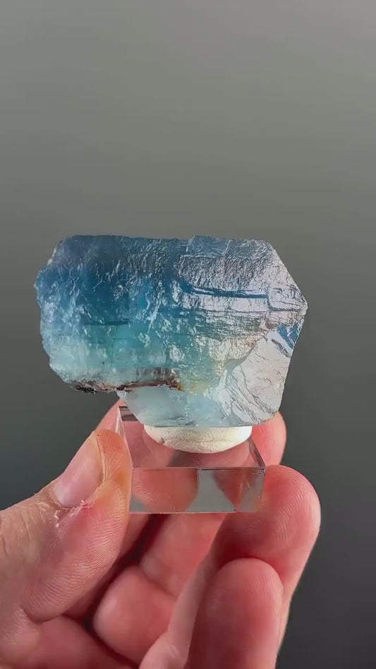 Blue Fluorite Specimen from Germany, Fluorite Crystal