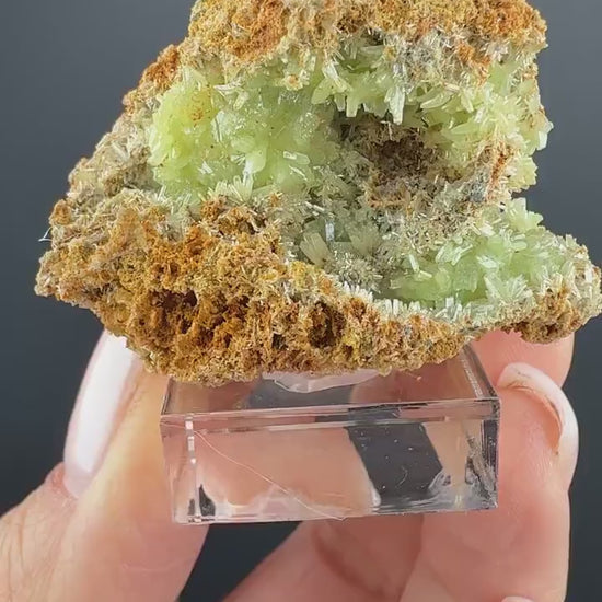 Green Pyromorphite Crystal Specimen