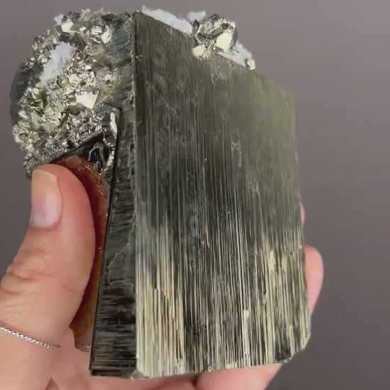 Lustrous Cubic Pyrites from Peru, Pyrite Specimen