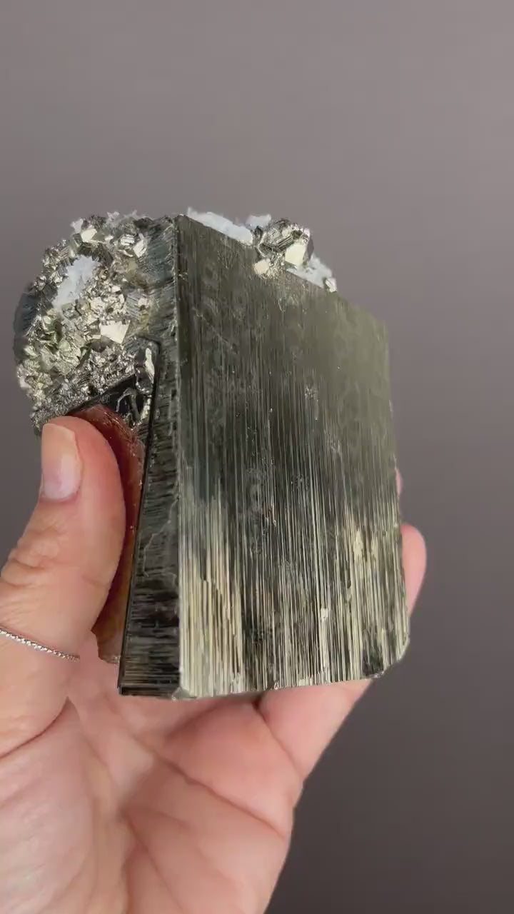 Lustrous Cubic Pyrites from Peru, Pyrite Specimen