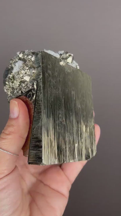 Lustrous Cubic Pyrites from Peru, Pyrite Specimen