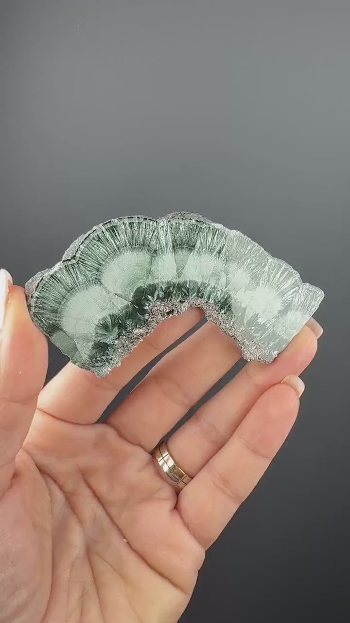 Spiritual Enlightenment!Green Seraphinite Slab, Seraphinite Slab