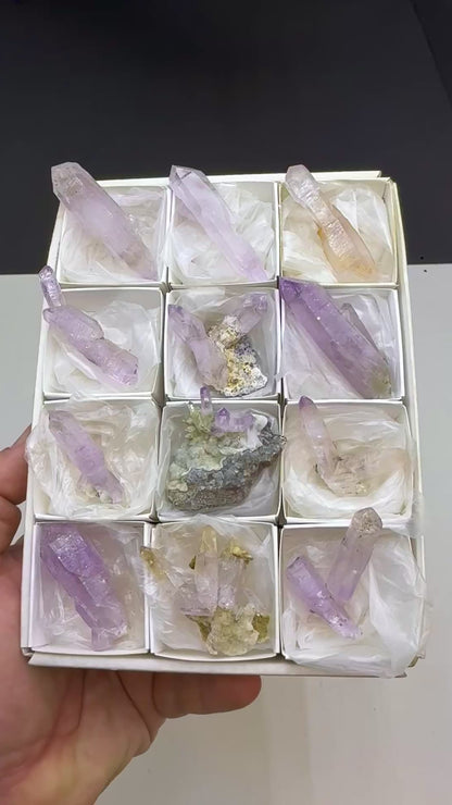 Vera Cruz Amethyst Crystal Lot