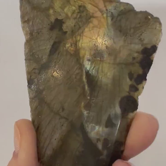 Labradorite Crystal Slab