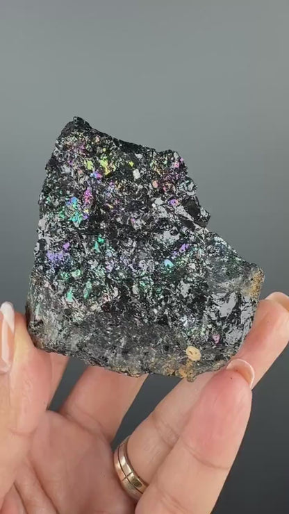 Rare ! Rainbow Obsidian Specimen