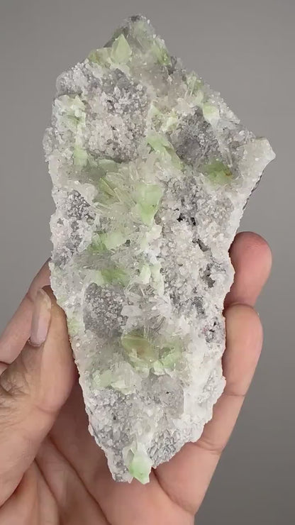 Green Augelite Crystal  Specimen from Peru