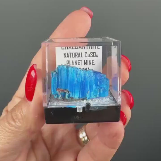 Amazing Blue Chalcanthite Specimen