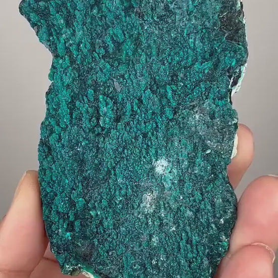 New! Pseudomorp Blue Chrysocolla Specimen from Peru