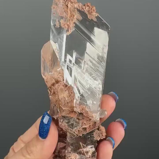 Naica Mexico Selenite Crystal,Prismatic Gypsum (Selenite)