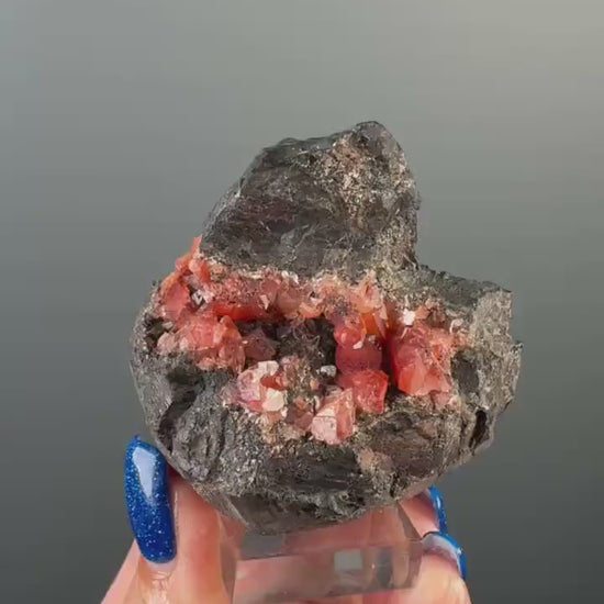 Rhodochrosite Crystal Mineral Specimen