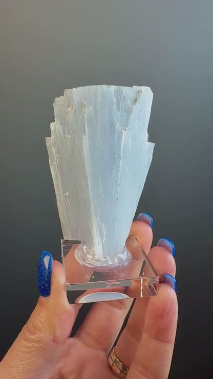 Blue Anhydrite From Mexico