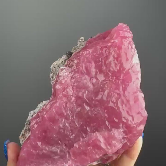 Fascinating Color ! Pink Cobalto Calcite  from Morocco