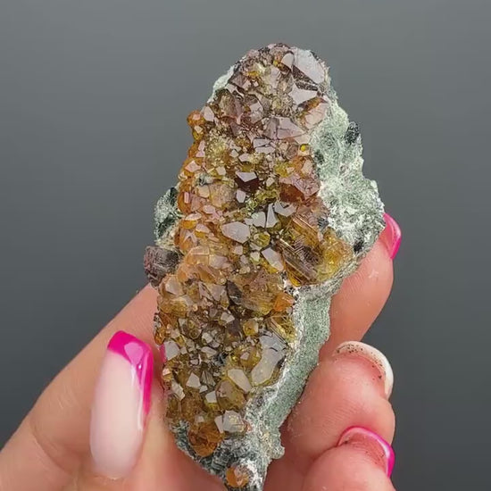 Beautiful Piece! Green Andradite Garnet Specimen