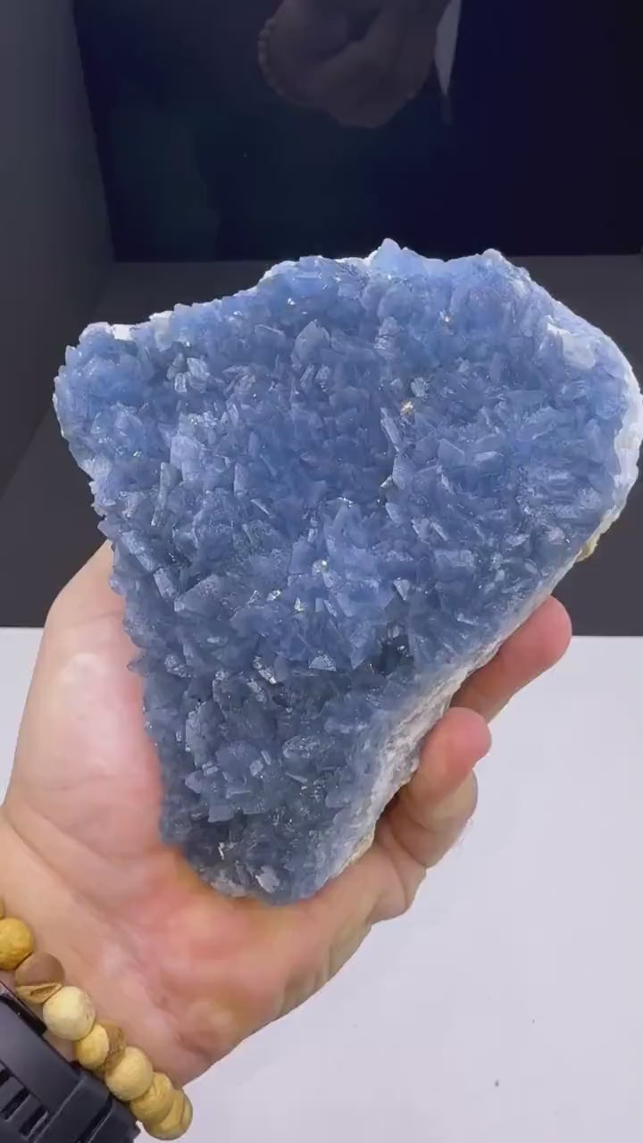 New Location!Sky Blue Celestite (Celestine) Crystal