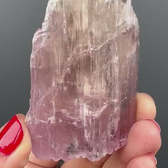 Gemmy Pink Kunzite Crystal from Brazil