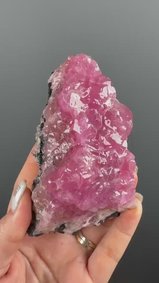 Pink Cobalto Calcite from Morocco