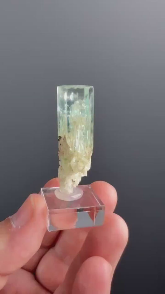 Aquamarine Crystal From Namibia