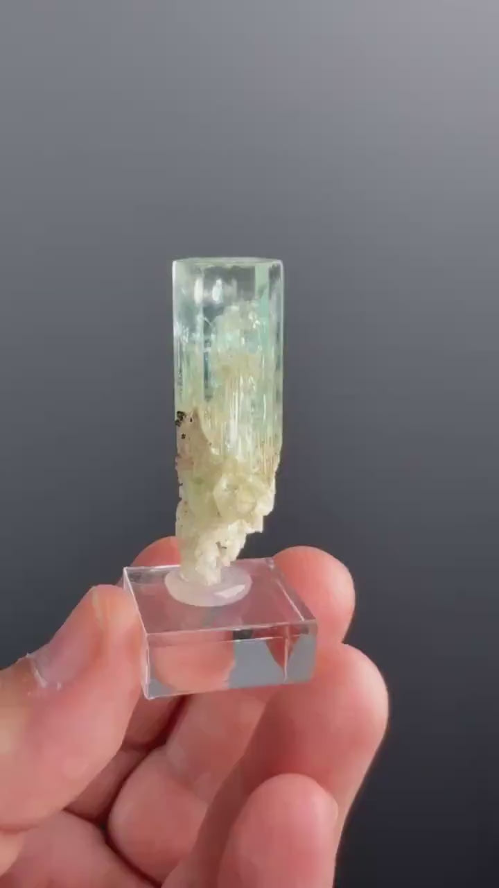 Aquamarine Crystal From Namibia