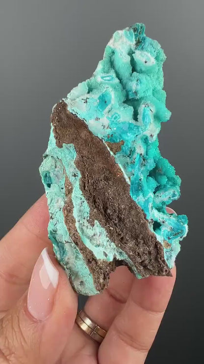 Reducing Mental Tension! Chrysocolla Crystal Specimen