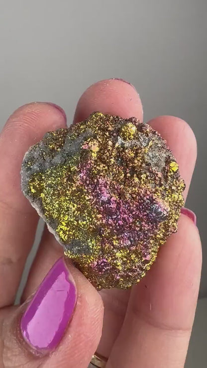 Rainbow Chalcopyrite Mineral Specimen